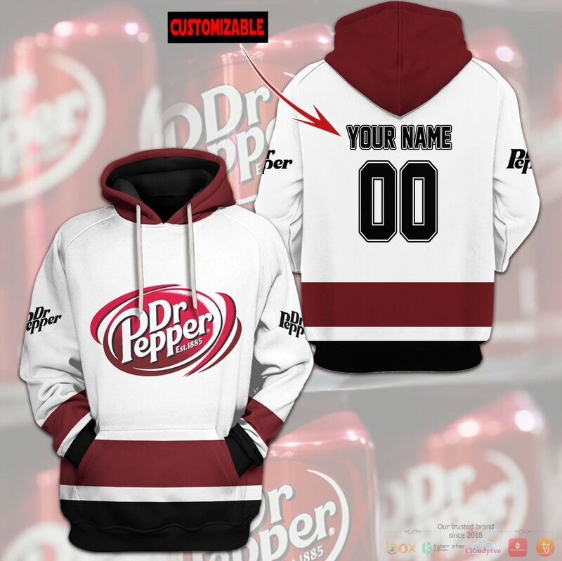 Personalized Dr Pepper custom 3d hoodie