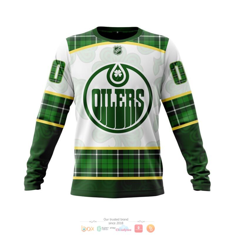 Personalized Edmonton Oilers St Patrick Days Concepts 3d shirt hoodie 1 2 3