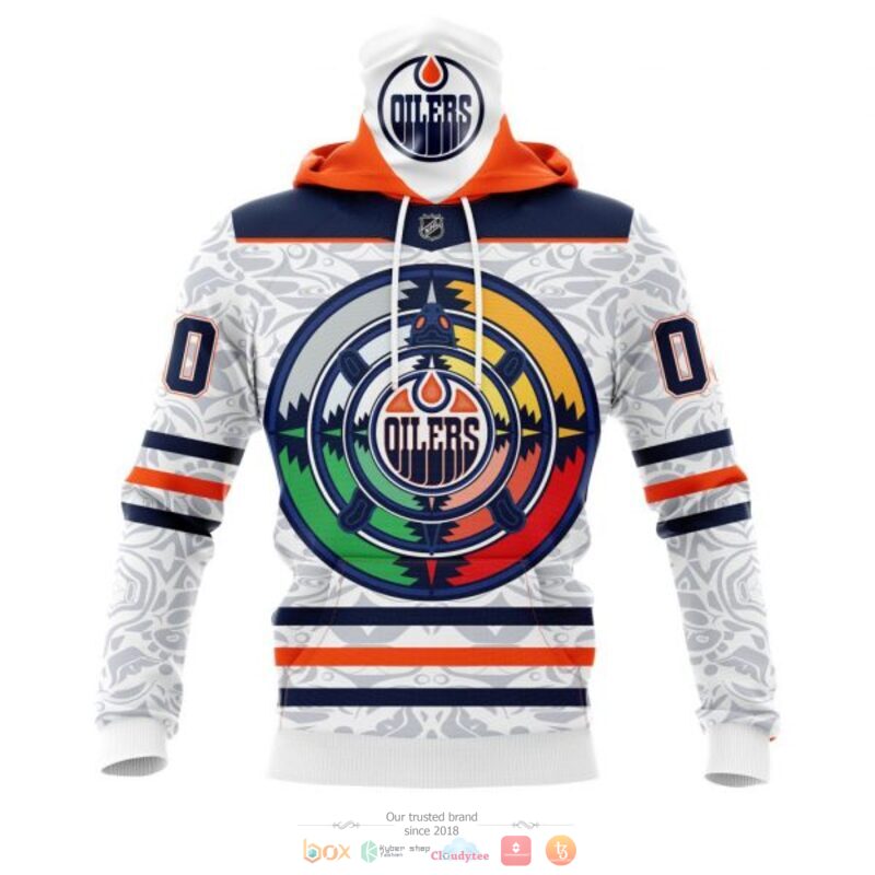 Personalized Edmonton Oilers logo NHL custom full print 3D shirt, hoodie 4 Personalized Edmonton Oilers logo NHL custom 3D shirt hoodie 1 2 3