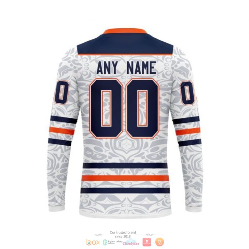 Personalized Edmonton Oilers logo NHL custom full print 3D shirt, hoodie 7 Personalized Edmonton Oilers logo NHL custom 3D shirt hoodie 1 2 3 4 5 6