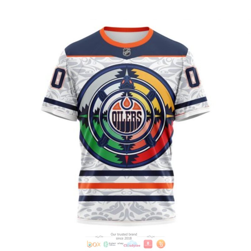 Personalized Edmonton Oilers logo NHL custom full print 3D shirt, hoodie 8 Personalized Edmonton Oilers logo NHL custom 3D shirt hoodie 1 2 3 4 5 6 7