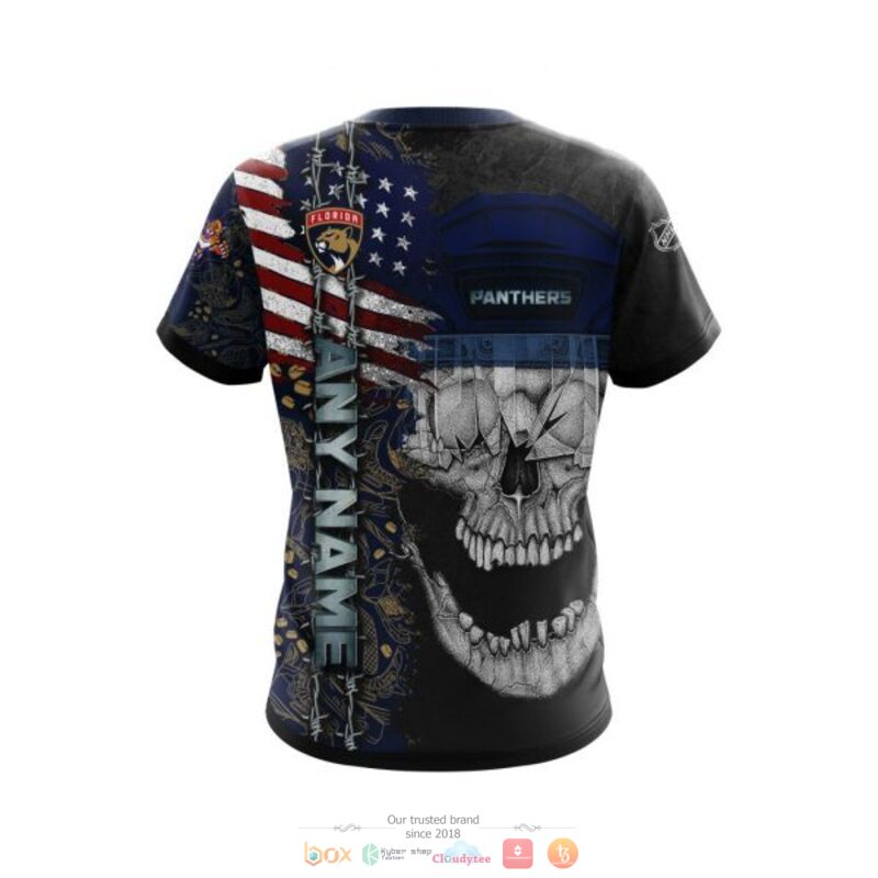 Personalized Florida Panthers Skull Concept 3d shirt hoodie 1 2 3 4 5 6