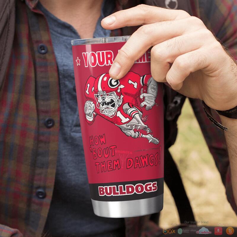 NEW Personalized Georgia Bulldogs 2021 National Champions Custom Tumbler 4 Personalized Georgia Bulldogs 2021 National Champions Custom Tumbler 1 2 3