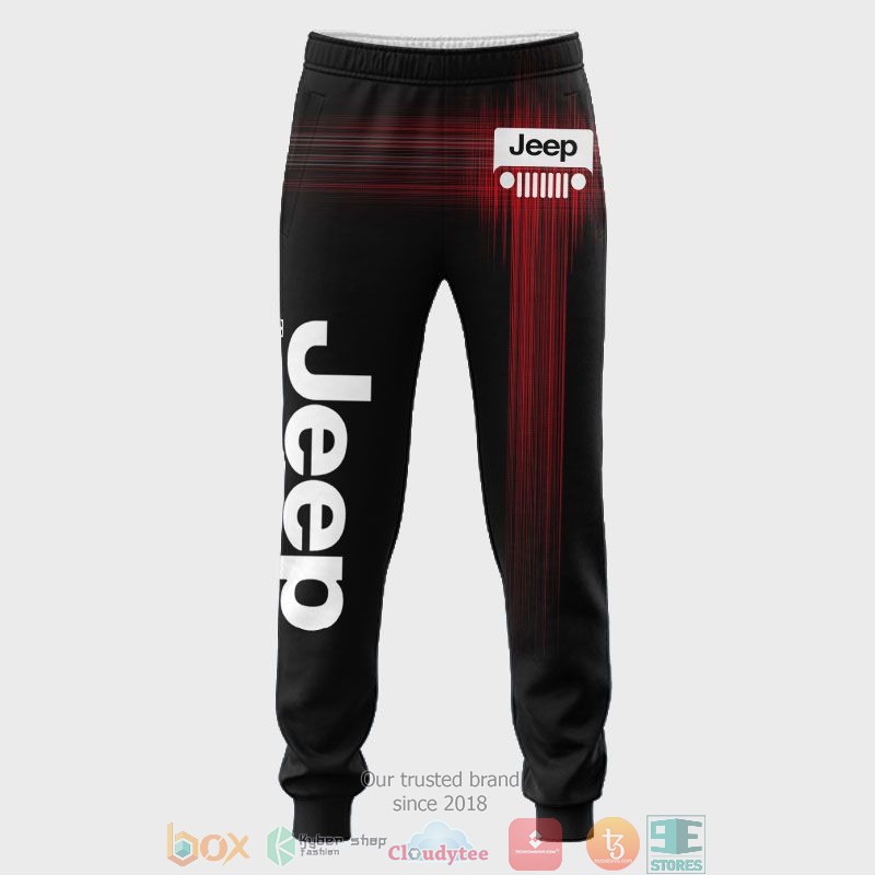 Personalized Jeep Red 3d shirt, hoodie 5 Personalized Jeep Red 3d shirt hoodie 1 2 3 4