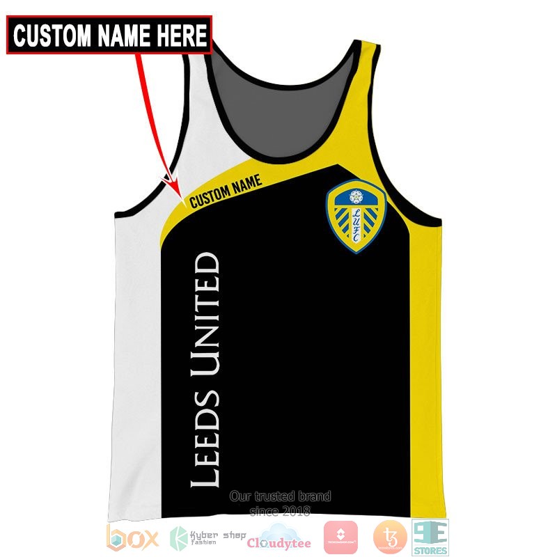 Personalized Leeds United Yellow 3d shirt hoodie 1 2 3 4 5 6 7 8 9 10 11 12 13 14 15 16 17 18 19 20 21 22