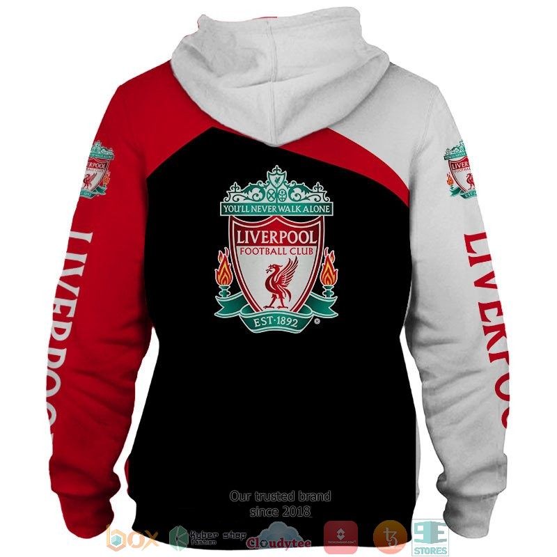 Personalized Liverpool 3d shirt hoodie 1 2 3 4 5 6 7 8 9 10 11 12 13