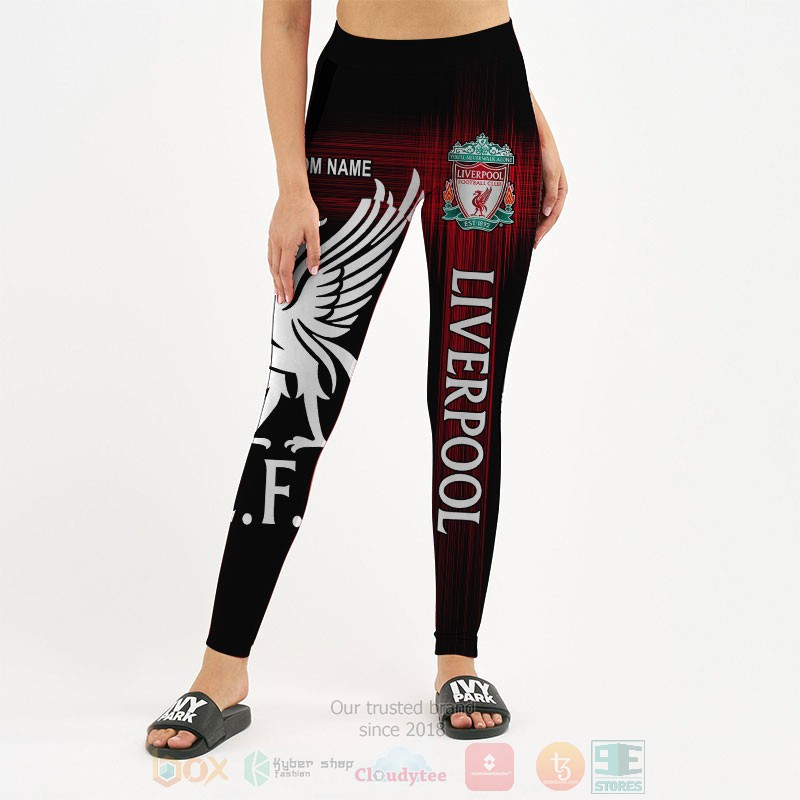Personalized Liverpool LFC black custom 3D shirt hoodie 1 2 3 4 5 6 7