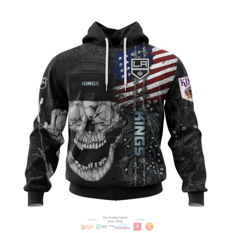 Personalized Los Angeles Kings Skull Concept 3d shirt hoodie
