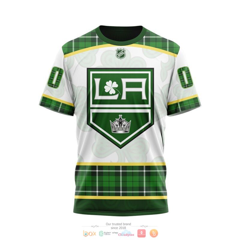 Personalized Los Angeles Kings St Patrick Days Concepts 3d shirt hoodie 1 2 3 4 5