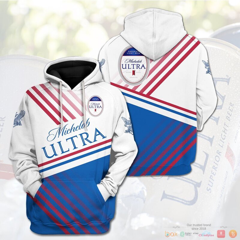 Personalized Michelob ULTRA custom 3d hoodie