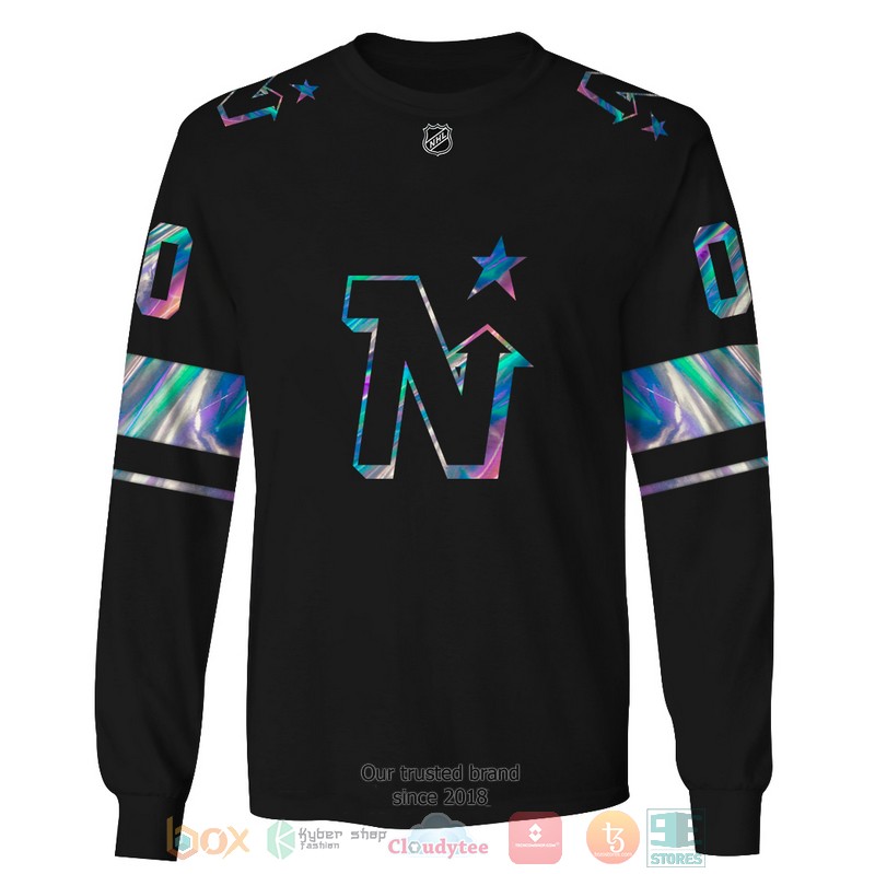 Personalized Minnesota North Stars NHL custom black 3D shirt hoodie 1 2 3 4