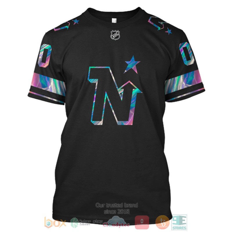 Personalized Minnesota North Stars NHL custom black 3D shirt hoodie 1 2 3 4 5 6