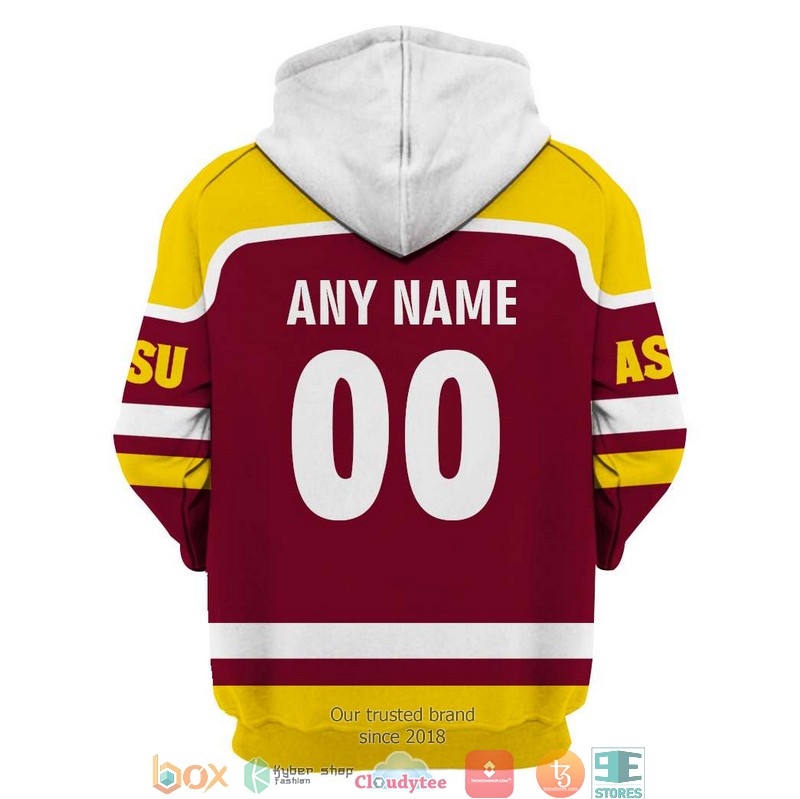 Personalized NCAA Arizona State Sun Devils Red yellow 3D Full Printing shirt, hoodie 4 Personalized NCAA Arizona State Sun Devils Red yellow 3D Full Printing shirt hoodie 1 2 3