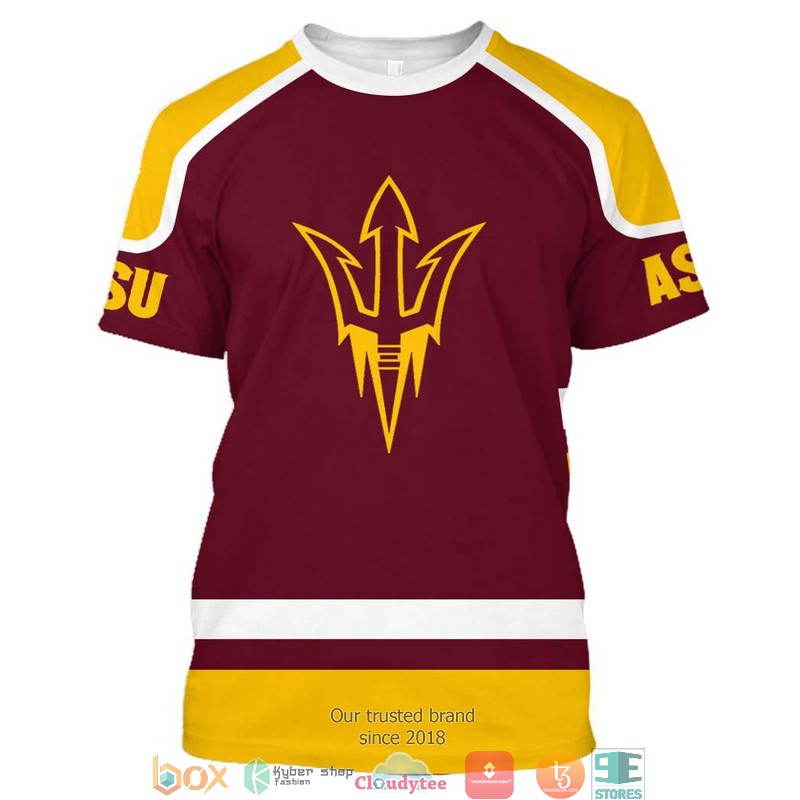 Personalized NCAA Arizona State Sun Devils Red yellow 3D Full Printing shirt, hoodie 7 Personalized NCAA Arizona State Sun Devils Red yellow 3D Full Printing shirt hoodie 1 2 3 4 5 6