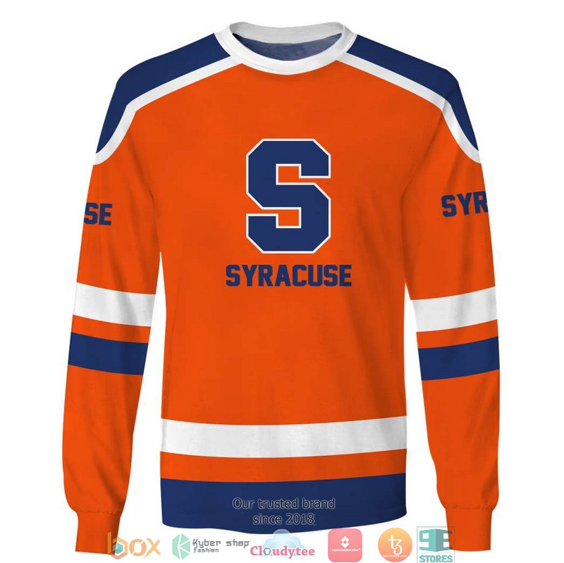 Personalized NCAA Syracuse Orange 3D Full Printing shirt hoodie 1 2 3 4