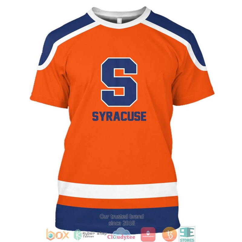 Personalized NCAA Syracuse Orange 3D Full Printing shirt hoodie 1 2 3 4 5 6