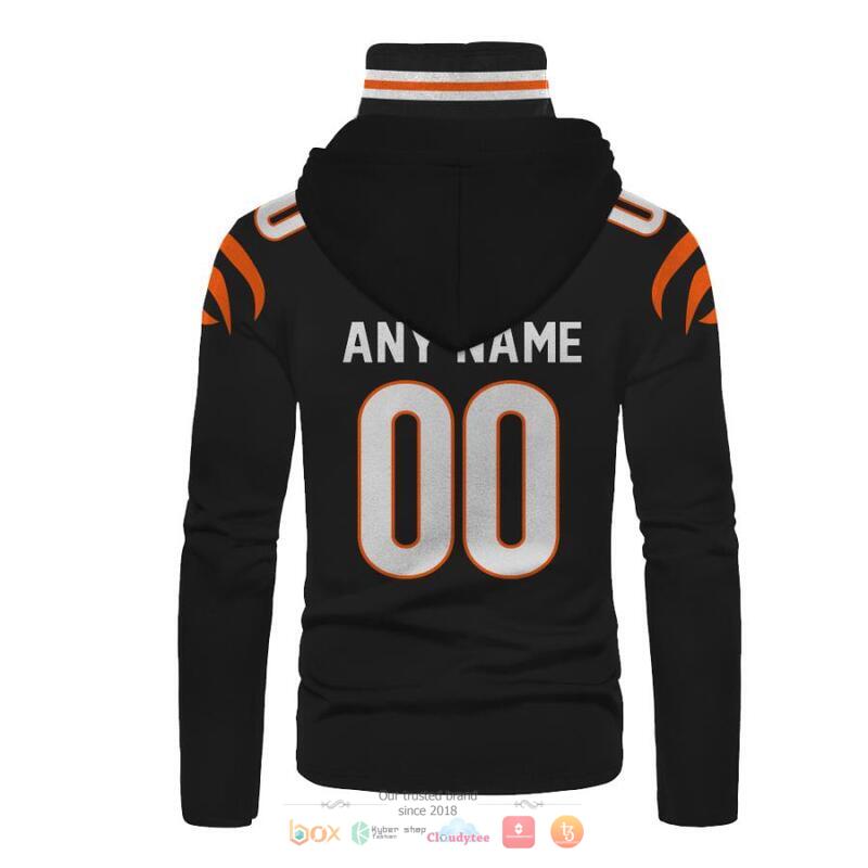 Personalized NFL Cincinnati Bengals Black color 3d hoodie mask 1 2