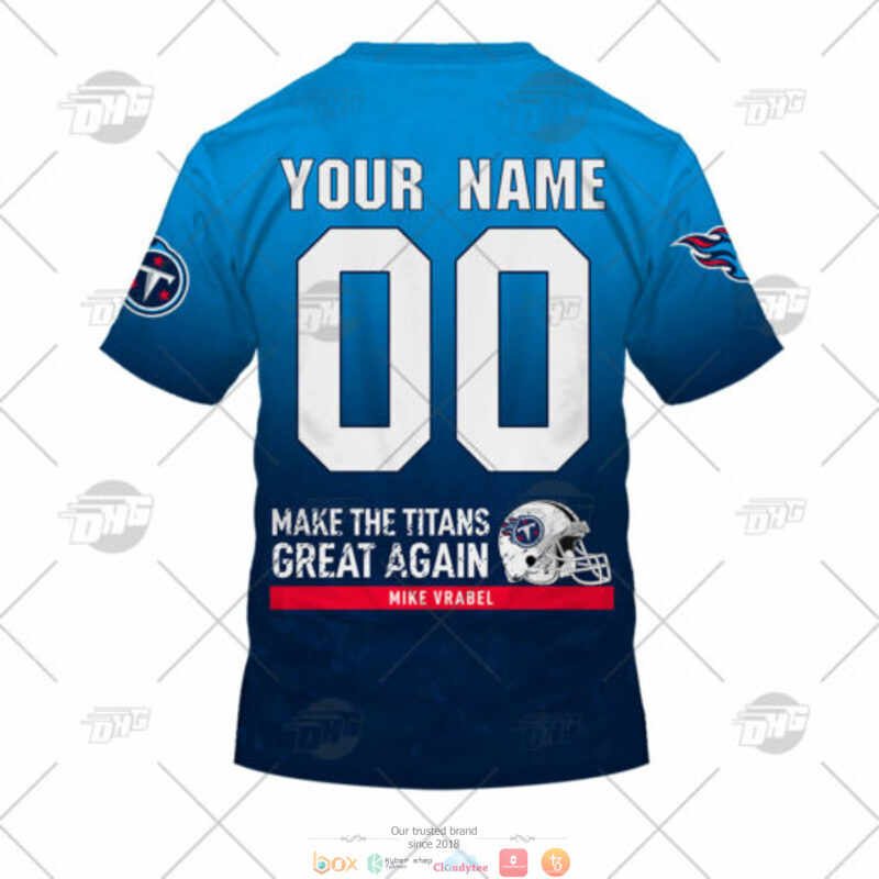 Personalized NFL Head Coach Mike Vrabel Tennessee Titans jersey shirt, hoodie 7 Personalized NFL Head Coach Mike Vrabel Tennessee Titans 3d shirt hoodie 1 2 3 4 5 6