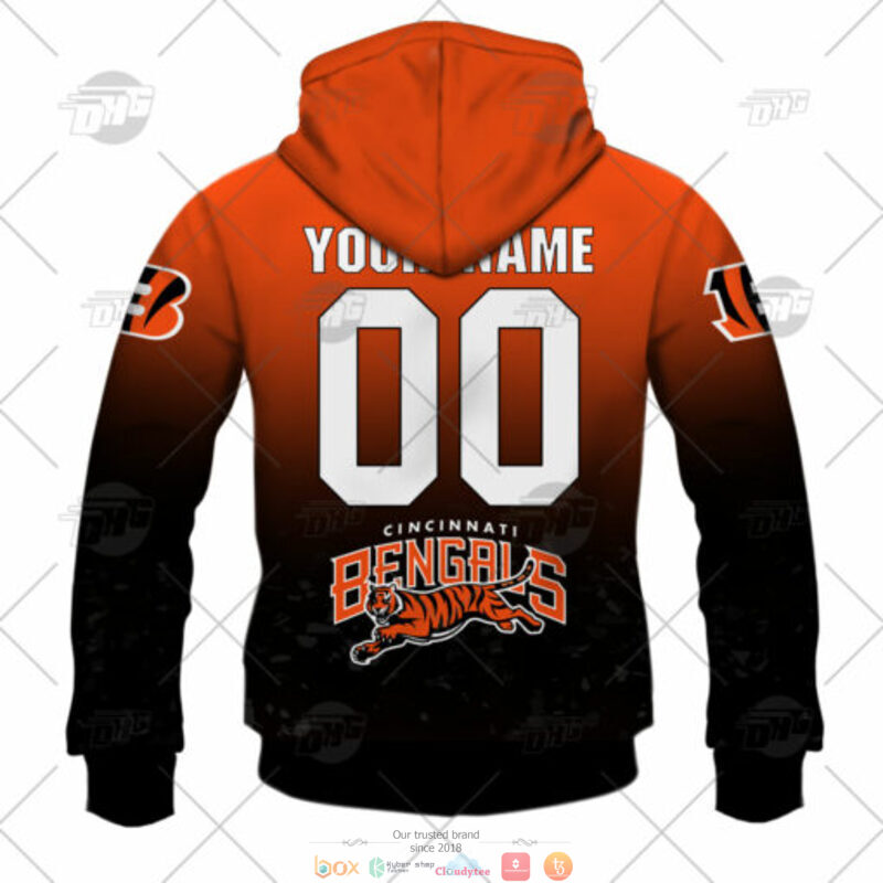 Personalized NFL Head Coach Zac Taylor Cincinnati Bengals 3d shirt hoodie 1 2 3 4