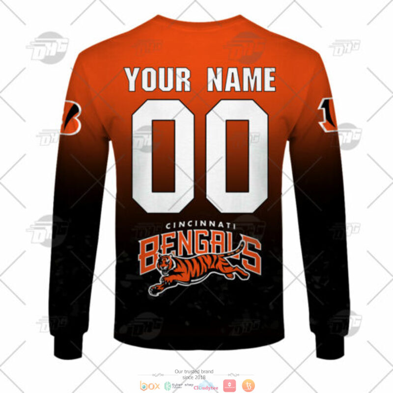 Personalized NFL Head Coach Zac Taylor Cincinnati Bengals 3d shirt hoodie 1 2 3 4 5 6