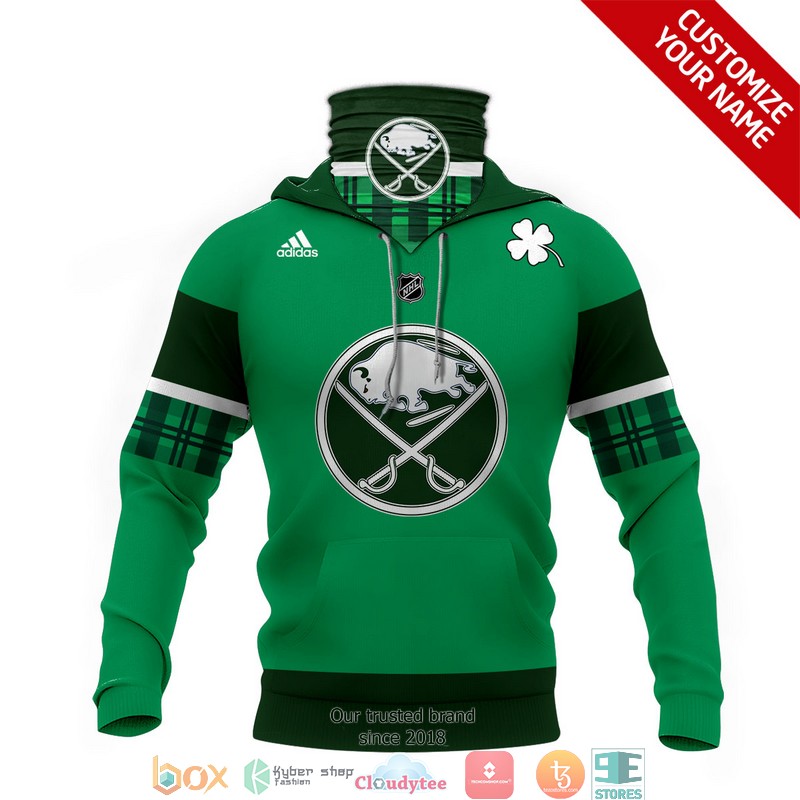 الاطفاء Personalized NHL Buffalo Sabres Clover Adidas 3d hoodie mask ... الاطفاء