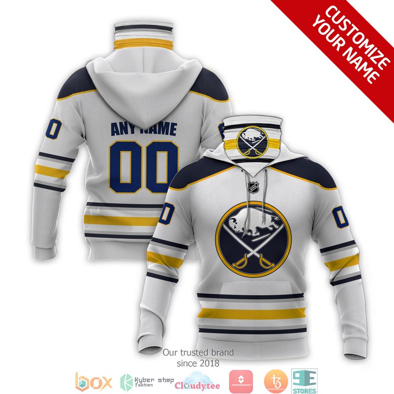 موقع ماركت Personalized NHL Buffalo Sabres White 3d hoodie mask • Kybershop موقع ماركت