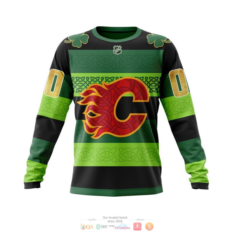 Personalized NHL Calgary Flames St. Patrick Days Concepts 3d shirt, hoodie 4 Personalized NHL Calgary Flames St Patrick Days Concepts 3d shirt hoodie 1 2 3