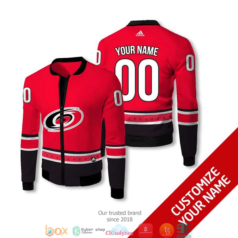 Personalized NHL Carolina Hurricanes 3D Full Printing bomber jacket 1 Personalized NHL Carolina Hurricanes 3D Full Printing bomber jacket