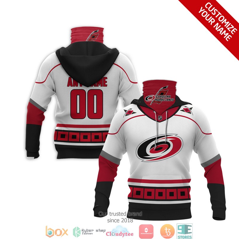 Personalized NHL Carolina Hurricanes 3d hoodie mask