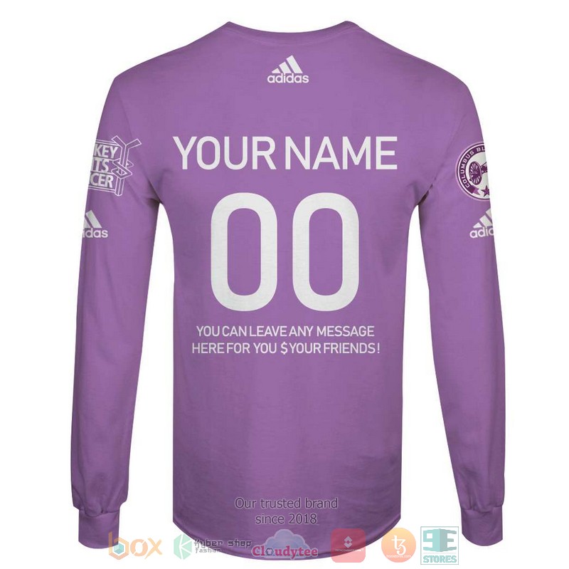 NHL Columbus Blue Jackets Hockey Fights Cancer custom Personalized 3D hoodie, shirt 6 Personalized NHL Columbus Blue Jackets Hockey Fights Cancer custom 3D shirt hoodie 1 2 3 4 5