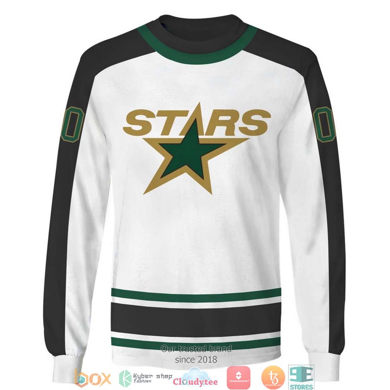 Personalized NHL Dallas Stars White 3D Full Printing shirt, hoodie 5 Personalized NHL Dallas Stars White 3D Full Printing shirt hoodie 1 2 3 4