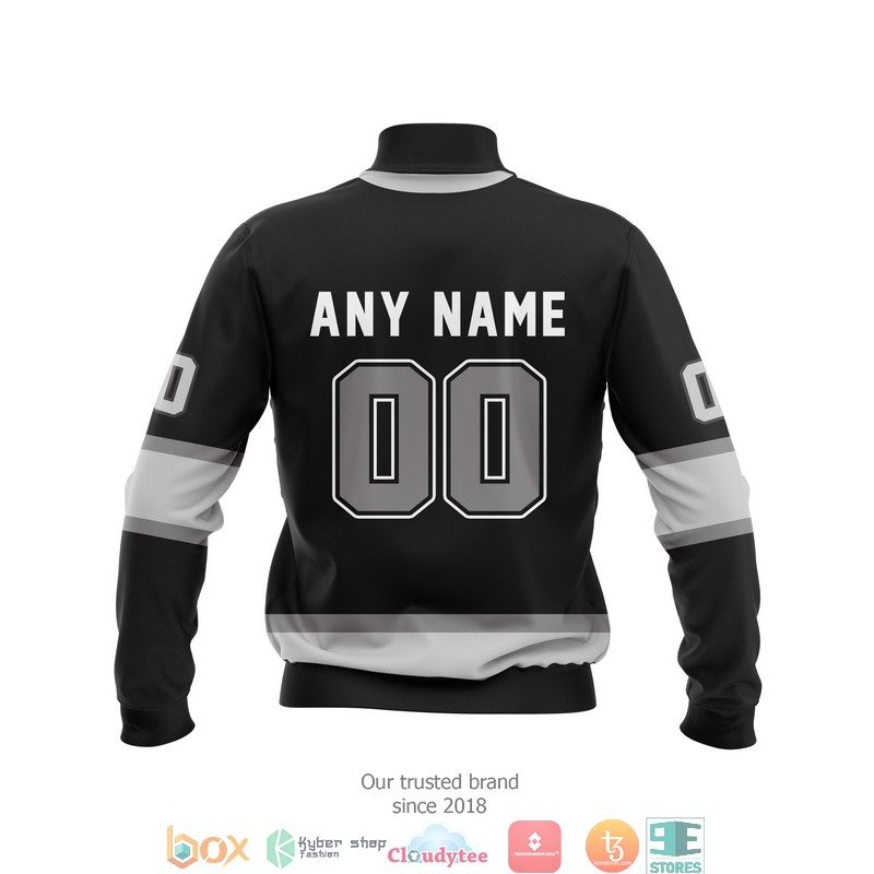 Personalized NHL Los Angeles Kings 3D Full Printing bomber jacket 2 Personalized NHL Los Angeles Kings 3D Full Printing bomber jacket 1