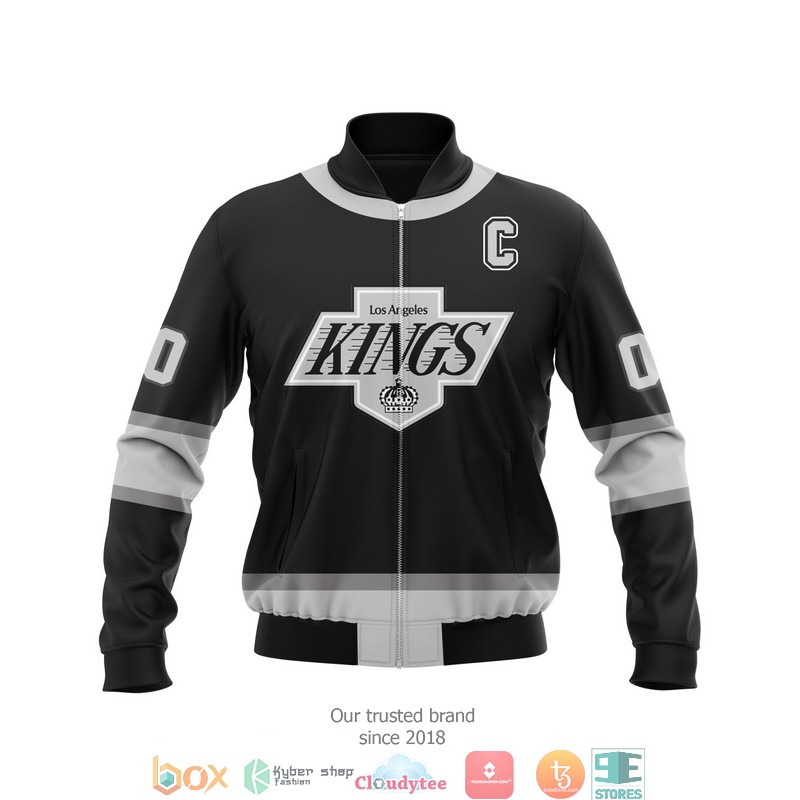 Personalized NHL Los Angeles Kings 3D Full Printing bomber jacket 3 Personalized NHL Los Angeles Kings 3D Full Printing bomber jacket 1 2