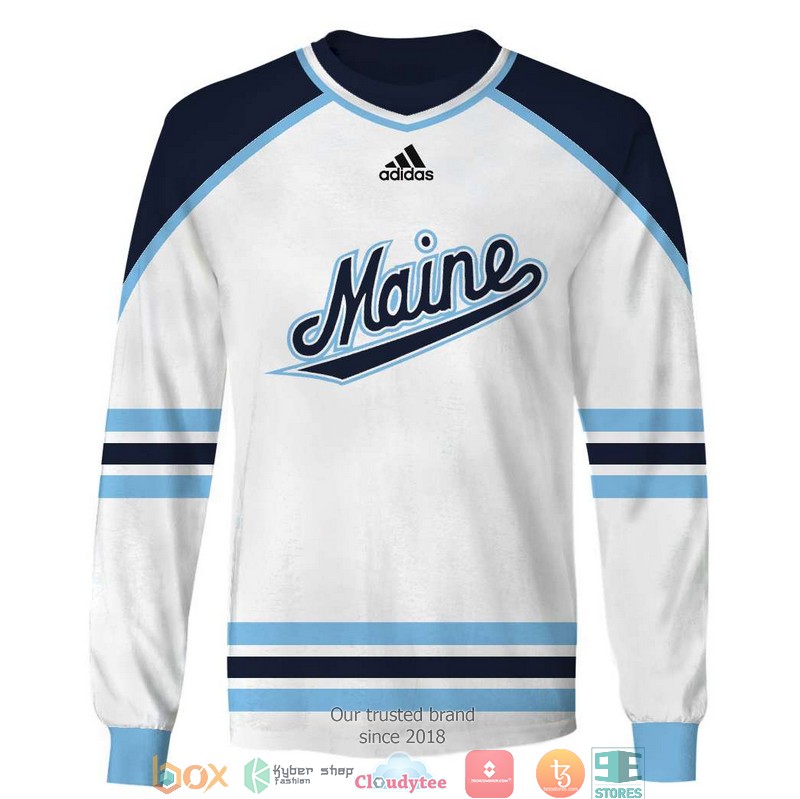 Personalized NHL Maine Mariners 3D Full Printing shirt hoodie 1 2 3 4