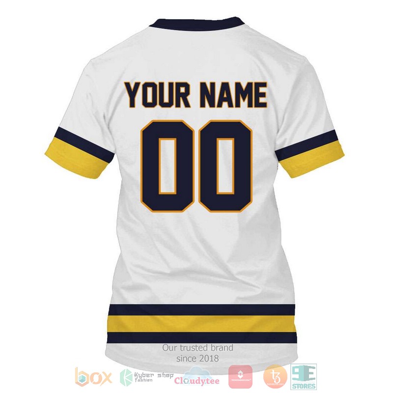 HOT NHL Nashville Predators Personalized custom white yellow 3D shirt, hoodie 8 Personalized NHL Nashville Predators custom white yellow 3D shirt hoodie 1 2 3 4 5 6 7