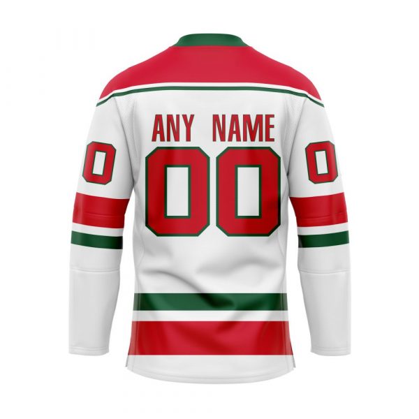 Personalized NHL New Jersey Devils Red Hockey Jersey 2 Personalized NHL New Jersey Devils Red Hockey Jersey 1