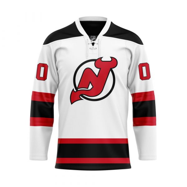 Personalized NHL New Jersey Devils White Hockey Jersey 4 Personalized NHL New Jersey Devils White Hockey Jersey