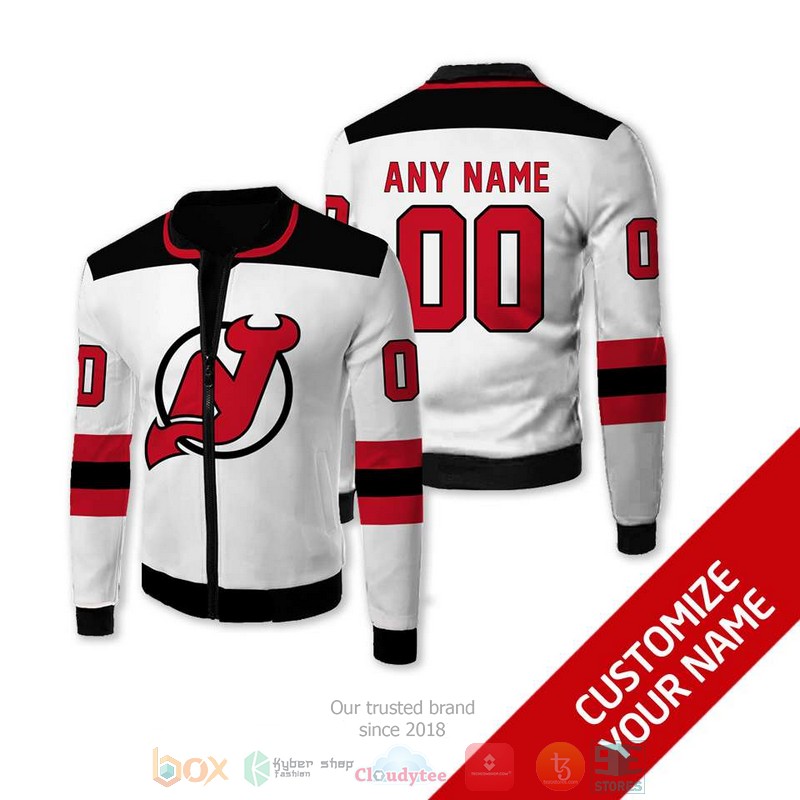 Personalized NHL New Jersey Devils custom bomber jacket