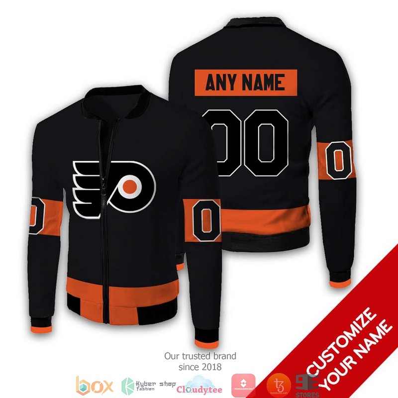 Personalized NHL Philadelphia Flyers 3D Full Printing bomber jacket 4 Personalized NHL Philadelphia Flyers 3D Full Printing bomber jacket