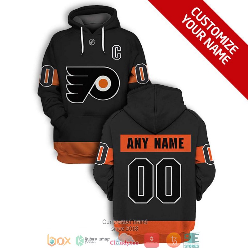 Personalized NHL Philadelphia Flyers C Dark Grey 3D Full Printing shirt, hoodie 5 Personalized NHL Philadelphia Flyers C Dark Grey 3D Full Printing shirt hoodie