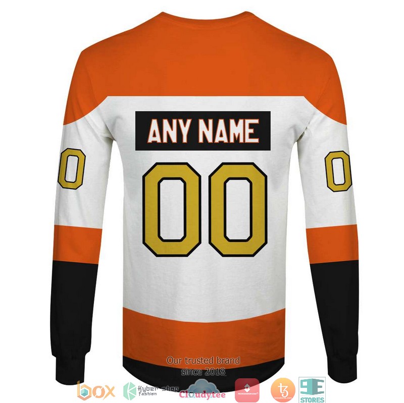 Personalized NHL Philadelphia Flyers C White 3D Full Printing shirt, hoodie 6 Personalized NHL Philadelphia Flyers C White 3D Full Printing shirt hoodie 1 2 3 4 5