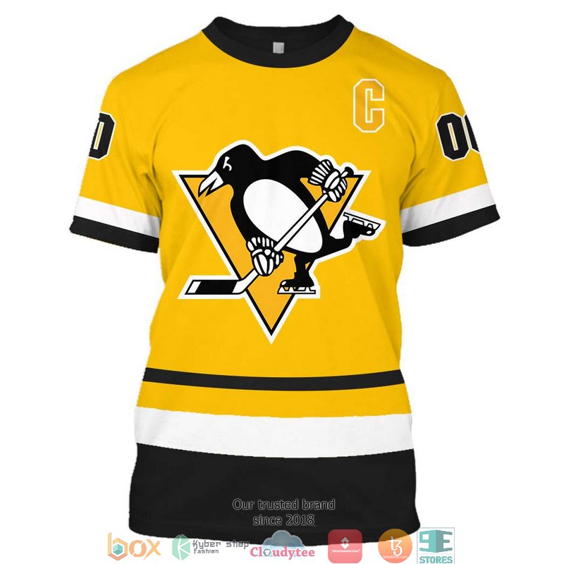 Personalized NHL Pittsburgh Penguins C Yellow 3D Full Printing shirt, hoodie 7 Personalized NHL Pittsburgh Penguins C Yellow 3D Full Printing shirt hoodie 1 2 3 4 5 6