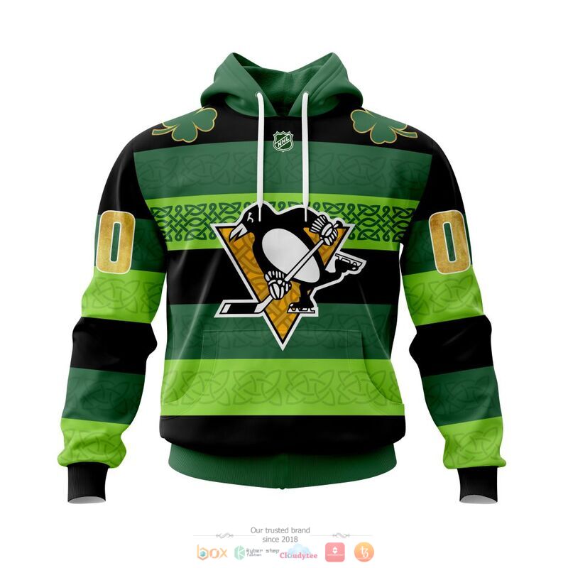 Personalized NHL Pittsburgh Penguins St Patrick Days Concepts 3d shirt hoodie