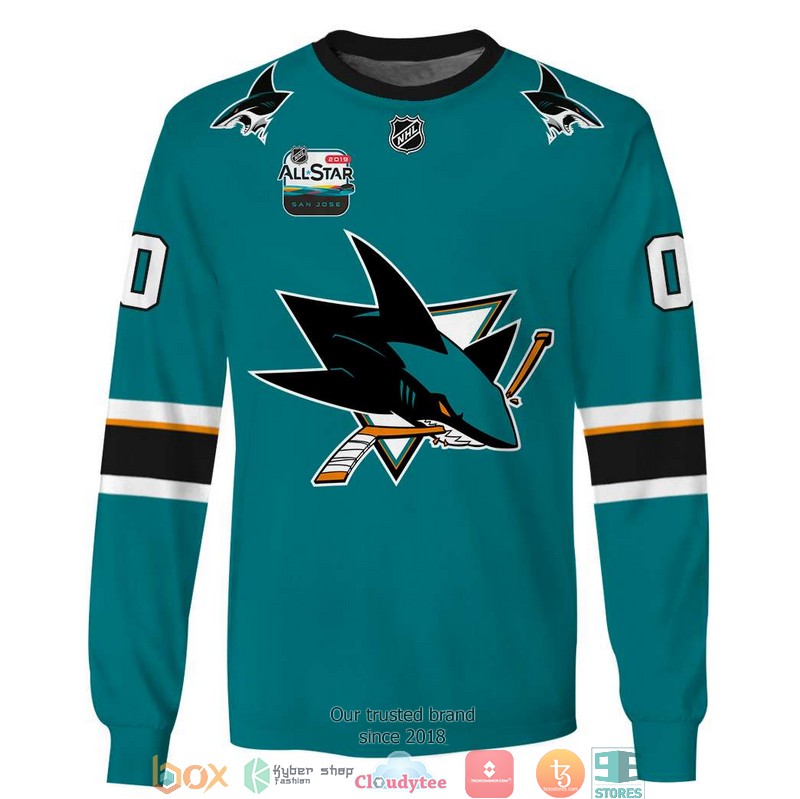 Personalized NHL San Jose Sharks All Stars 3D Full Printing shirt, hoodie 5 Personalized NHL San Jose Sharks All Stars 3D Full Printing shirt hoodie 1 2 3 4