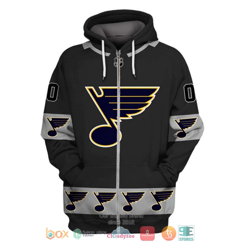 Personalized NHL St. Louis Blues Sport Grey 3D Full Printing shirt, hoodie 2 Personalized NHL St Louis Blues Sport Grey 3D Full Printing shirt hoodie 1