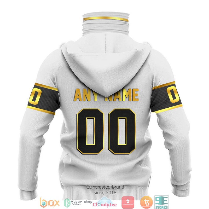 Personalized NHL St. Louis Blues White Gold 3d hoodie mask 3 Personalized NHL St Louis Blues White Gold 3d hoodie mask 1 2
