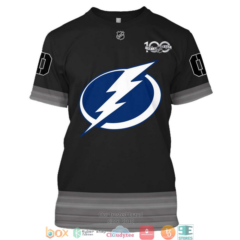 Personalized NHL Tampa Bay Lightning 100 years 3D Full Printing shirt hoodie 1 2 3 4 5 6