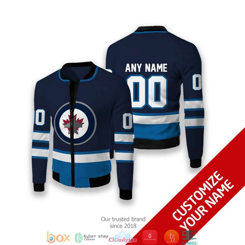 Personalized NHL Toronto Maple Leafs 3D Full Printing bomber jacket