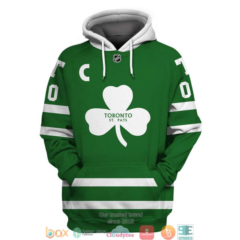 Personalized NHL Toronto Maple Leafs Clover 3D Full Printing shirt hoodie 1 2