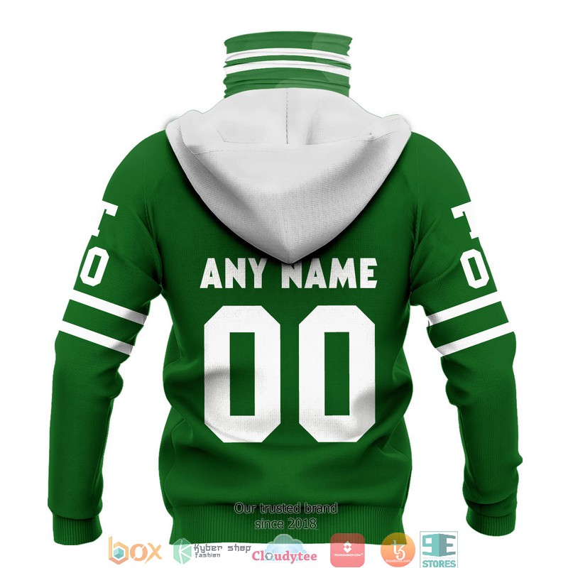 Personalized NHL Toronto Maple Leafs Clover Green 3d hoodie mask 1 2